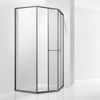 Душевой уголок RGW SV-82Gr "R" 33328200-110R 100x100 см серый